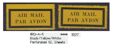 Iraq Airmail Labels 1927.JPG